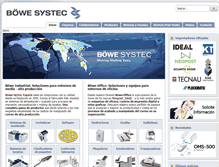 Tablet Screenshot of boweoffice.es